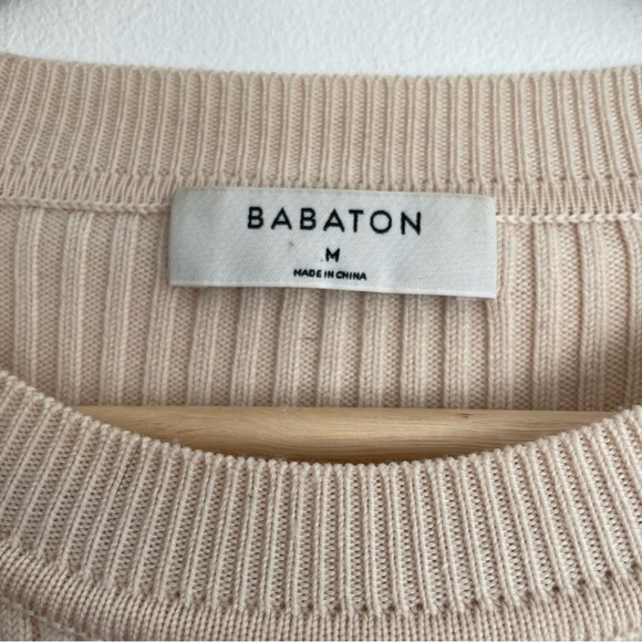Babaton Cream Ribbed Sweater - Picture 3 of 8